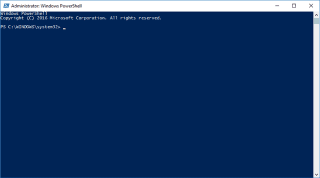 Windows 10 PowerShell - fix corrupted files in Windows 10