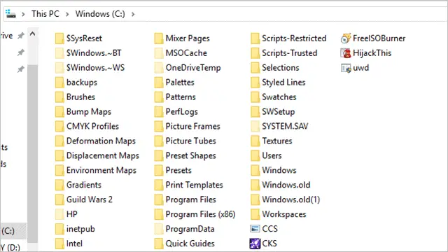 windows-installation-files