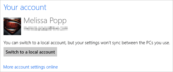 Switching to local account switching-to-local-account