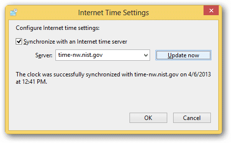 syncing-time-is-successful