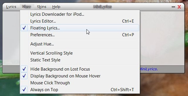 clicking-the-view-menu-option