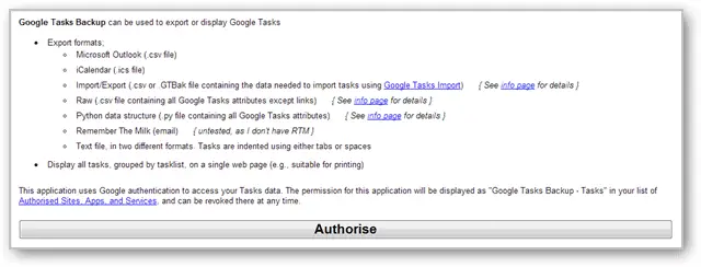 Using Google Tasks Backup using-google-tasks-backup