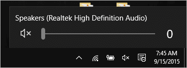 Default volume controls default-volume-controls