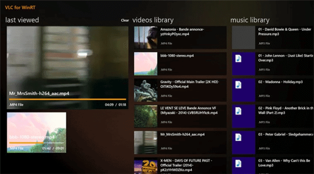 vlc-main-screen