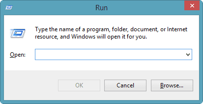 open-run-windows-8