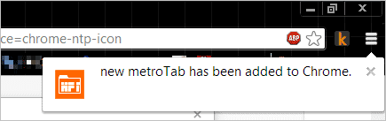 new-metrotab-installed-chrome-browser