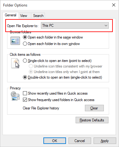 quick-access-folder-options-general
