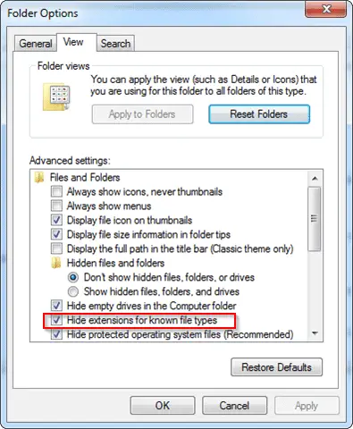 setting-folder-options
