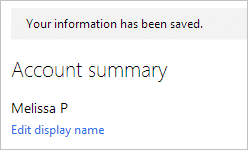 Name saved name-saved