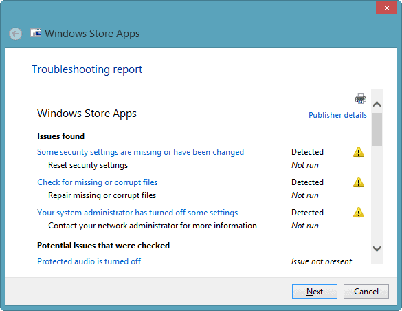 detailed-information-issues-app-troubleshooter-windows-8