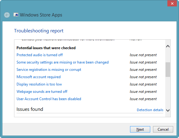 issues-checked-app-troubleshooter-windows-8