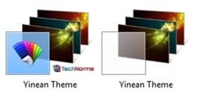 Different Theme Formats in Windows 7 and Windows 8