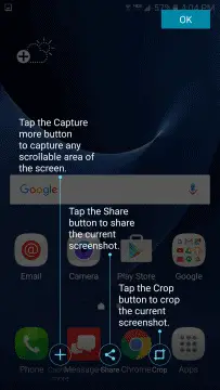 First screenshot taken on Galaxy S7 First screenshot taken on Galaxy S7