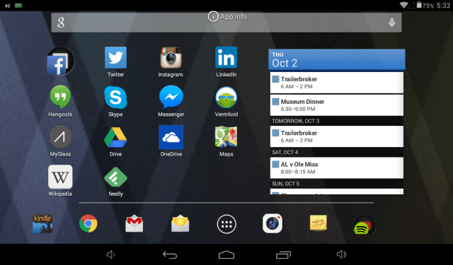 contixo-q102-homescreen