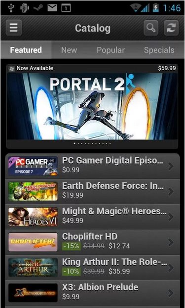 Steam-Android-App