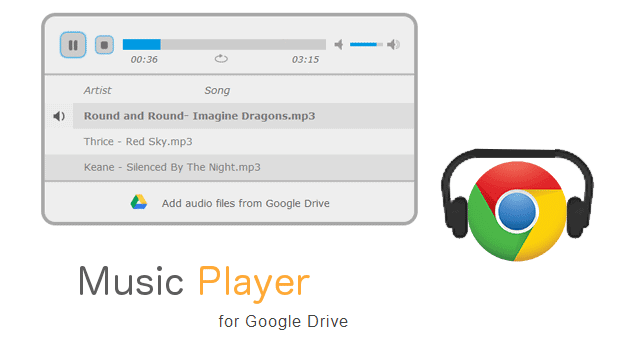 Music-Player-for-Google-Drive