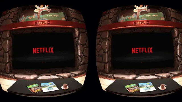 Using Netflix in Oculus