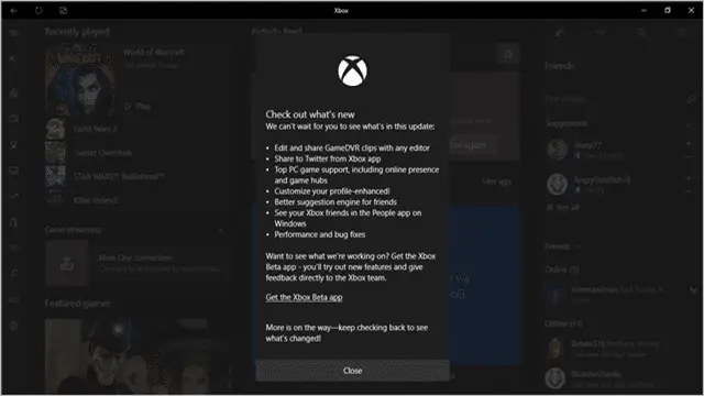 Xbox One August Update