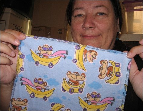 dryer-sheet-with-monkey-print.