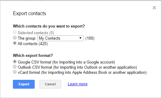 export-gmail-contacts