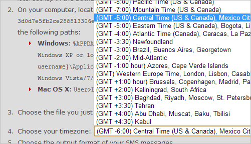 Select-your-local-timezone-so-the-SMS-file-is-properly-labeled