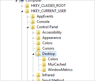 Find-the-Control-Panel-and-Desktop-folders-in-the-Windows-registry