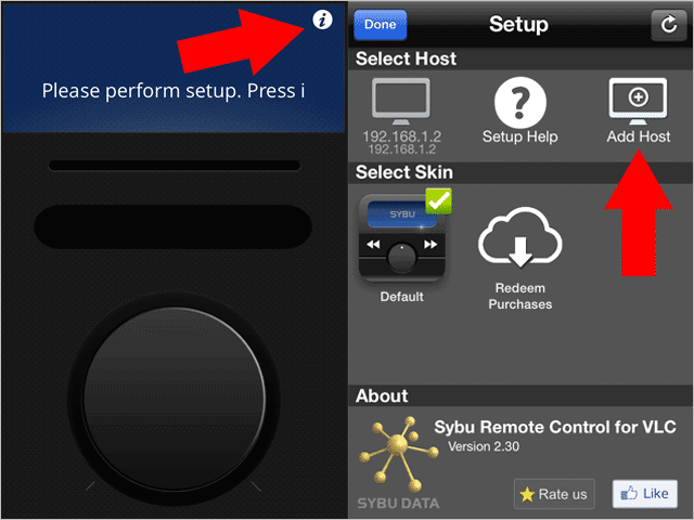 Add-a-new-host-for-Sybu-Remote-Control-for-VLC-in-iOS