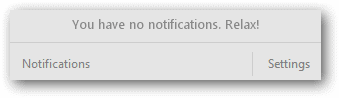 Open the Chrome notifications feature from the taskbar Open-the-Chrome-notifications-feature-from-the-taskbar