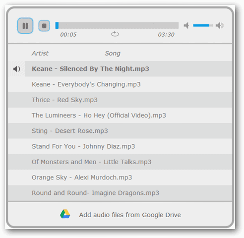Play music from Google Drive in Music Player for Google Drive Play-music-from-Google-Drive-in-Music-Player-for-Google-Drive