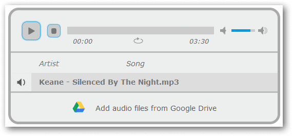 Play one song in Music Player for Google Chrome Play-one-song-in-Music-Player-for-Google-Chrome