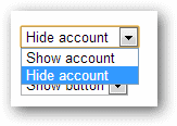 Toggle-between-hide-or-show-for-the-Google-account-sign-in-button