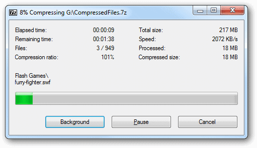 View-the-progress-of-an-archive-compression-in-7-Zip