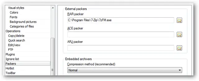 Pack-files-into-archive-files-in-Unreal-Commander-with-settings-from-the-Packers-sections