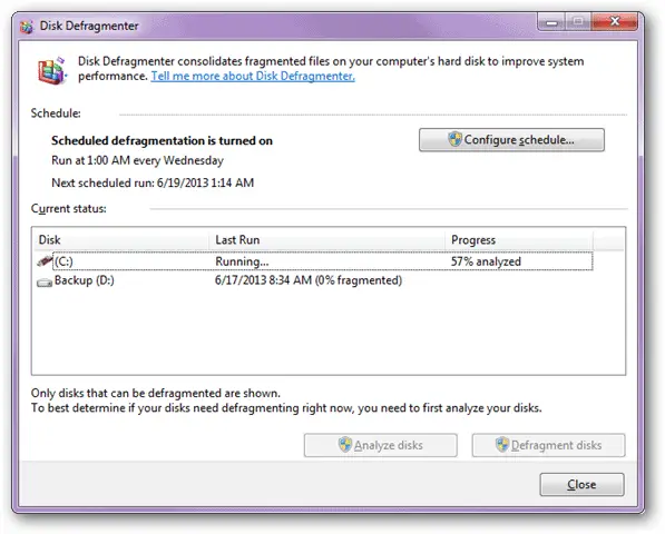 Run-a-defrag-scan-from-the-Disk-Defragmenter-program-in-Windows