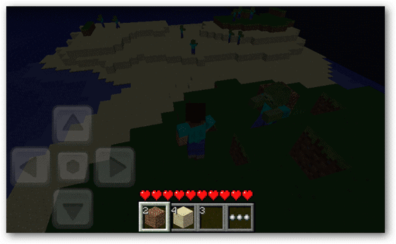 Minecraft kind of sucks during the night. Make a bed minecraft-sucks-night-bed