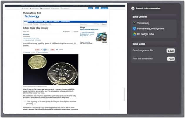 saving an entire webpage with Awesome Screenshot extension saving-an-entire-webpage-with-Awesome-Screenshot-extension