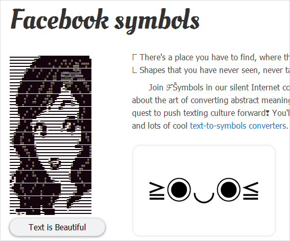fsymbols.com-main-page
