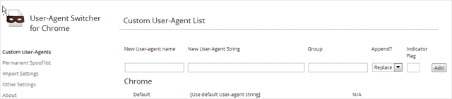 settings-are-for-user-agent-switcher-for-chrome