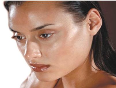 shiny-skin-before-the-matte-effect