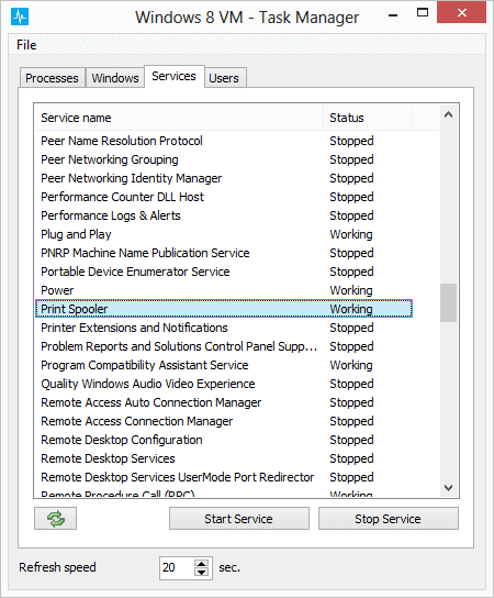 Restart or stop system services on a remote computer with Usoris Remote Utilities Restart-or-stop-system-services-on-a-remote-computer-with-Usoris-Remote-Utilities