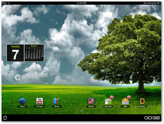 HoneyPad seems glitchy with the weather widget honeypad-ipad-theme-cydia-dreamboard