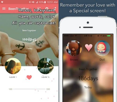 Apps for Couples -- Couple Apps: Been Together