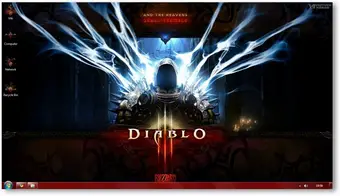 Diablo 3 Windows 7 Theme