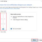 Change User Account Control Settings