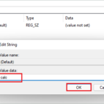 Change Value data