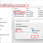 Change Value of AutoGameModeEnabled