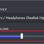 Check the output volume