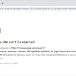 Chrome’s internet access blocked