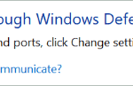 Click on Change settings