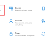 Click on System